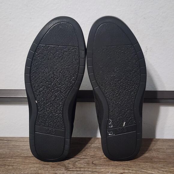 SAS Free Time Nubuck Women's Tripod Comfort Walking Shoe 10.5 Wide Black - Picture 6 of 9